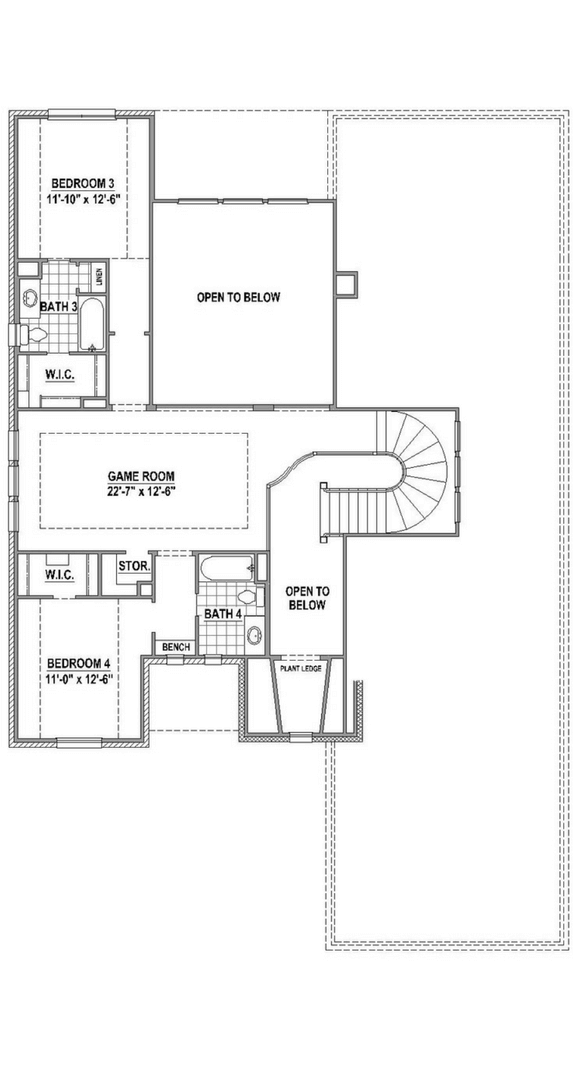 American Legend 694 Floorplan in The Grove Frisco