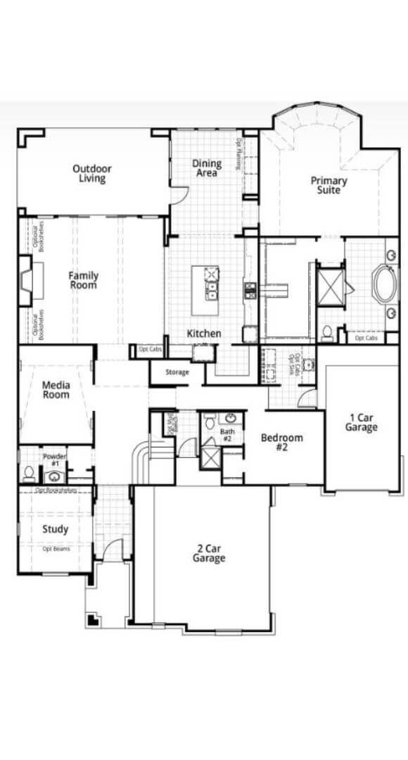 Tgf Highland Homes Plan 615.125 FP 1